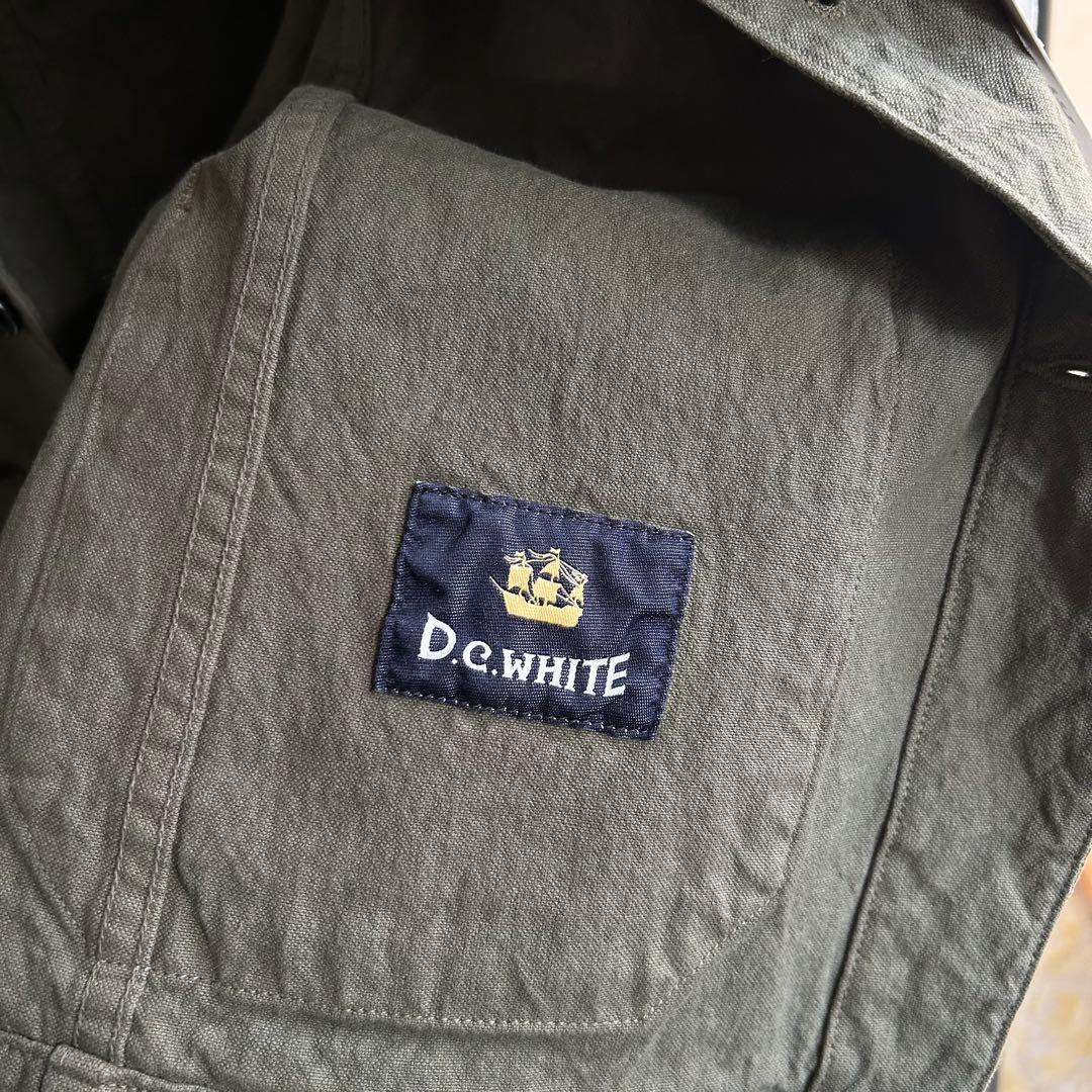 新品 D.C.WHITE テーラード カバーオール オリーブ
