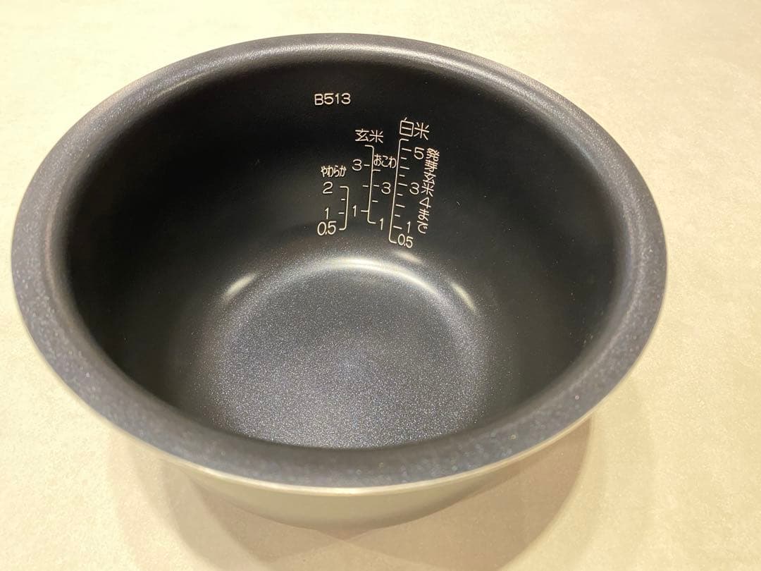 【未使用】　B513-6B 象印　炊飯器ナベ