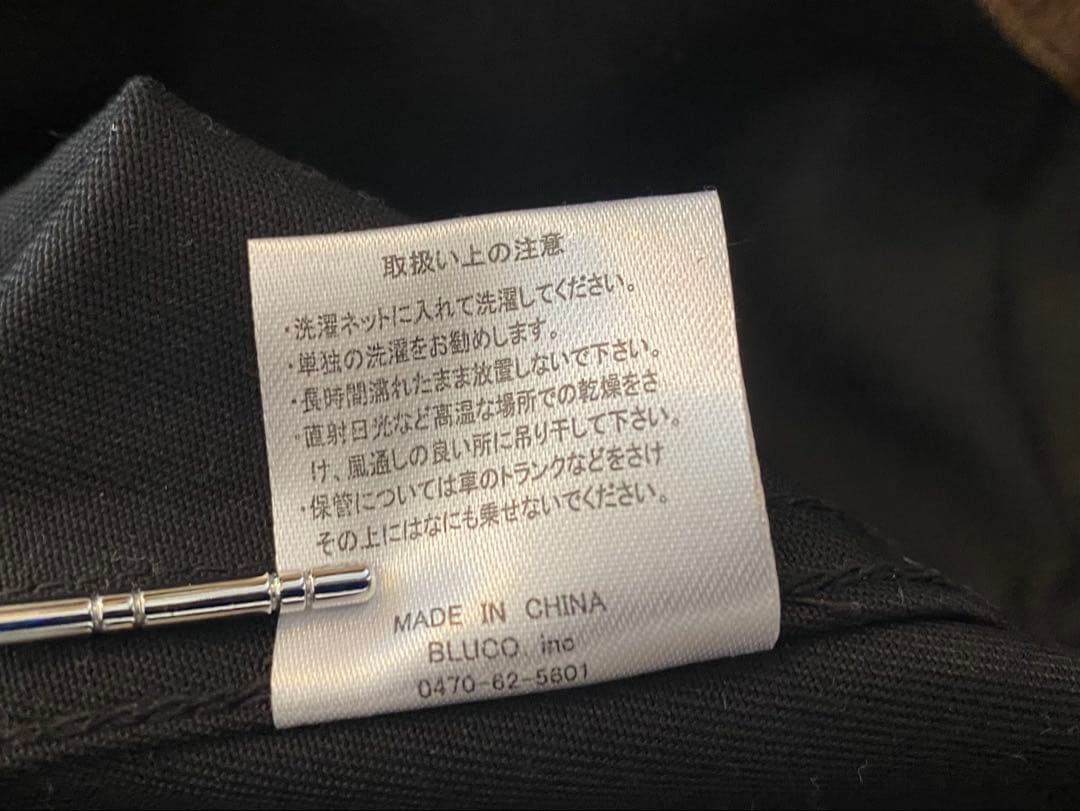 bluco ブルコ　オーバーオール　Lサイズ　ブラック