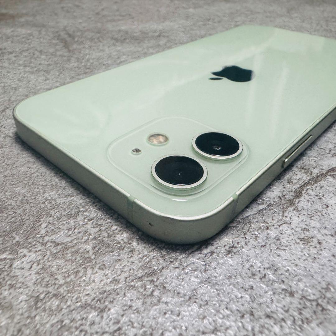 iPhone12 64GB グリーン SIMフリー 美品 箱付き 初期化済