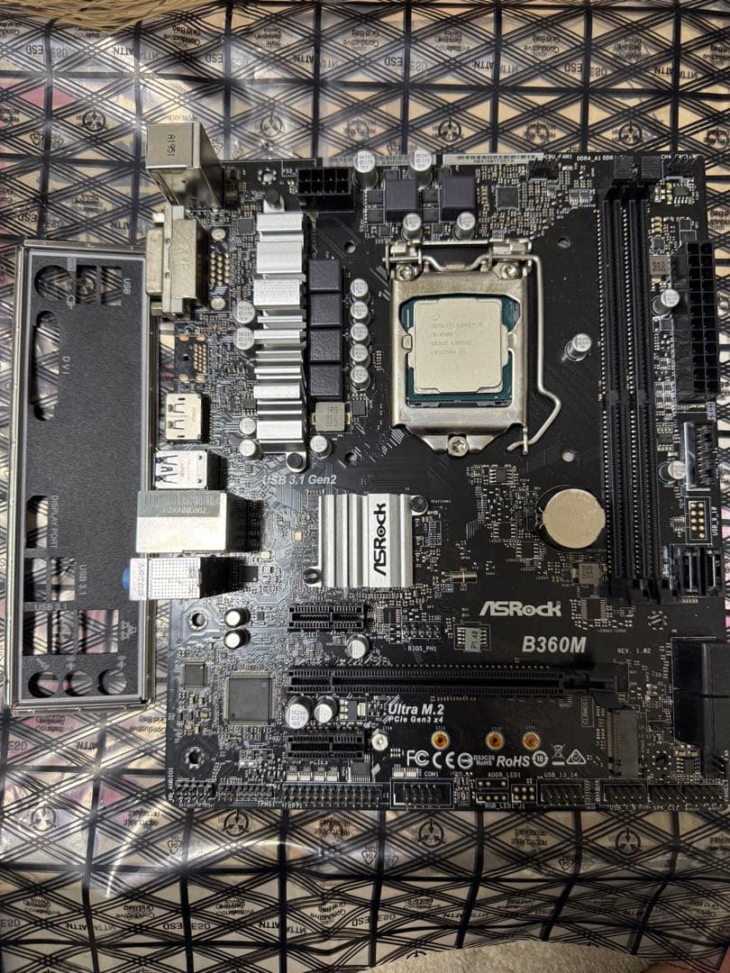 【動作品】ASRock B360M Intel i5-8500セット