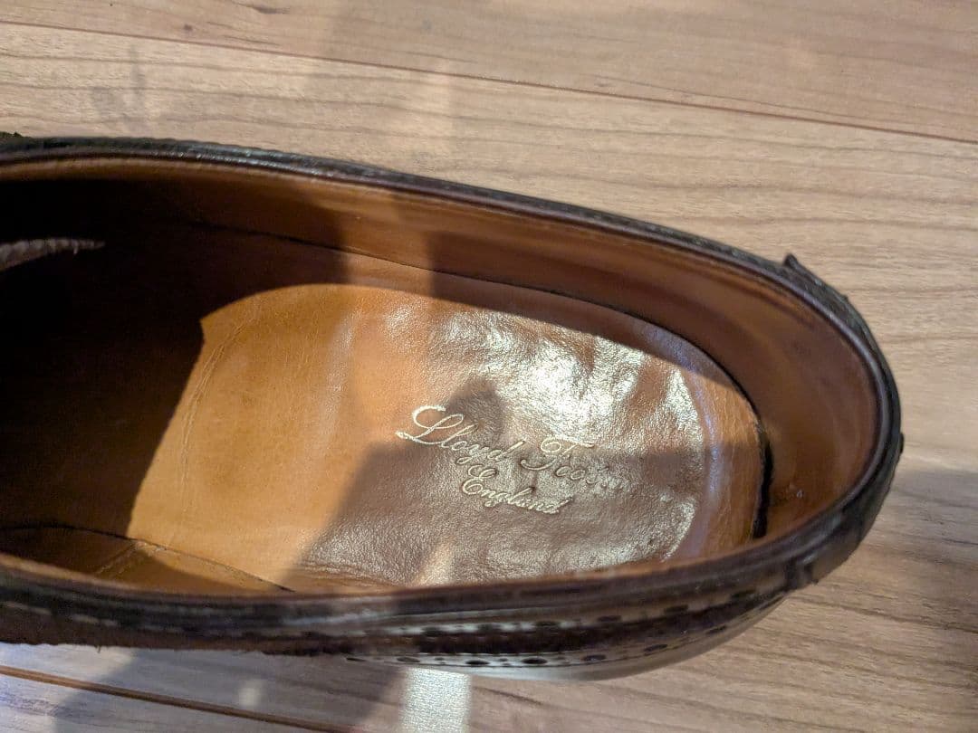 ギンシャリ　ロイドフットウェアマスターロイド コンビフルブローグ