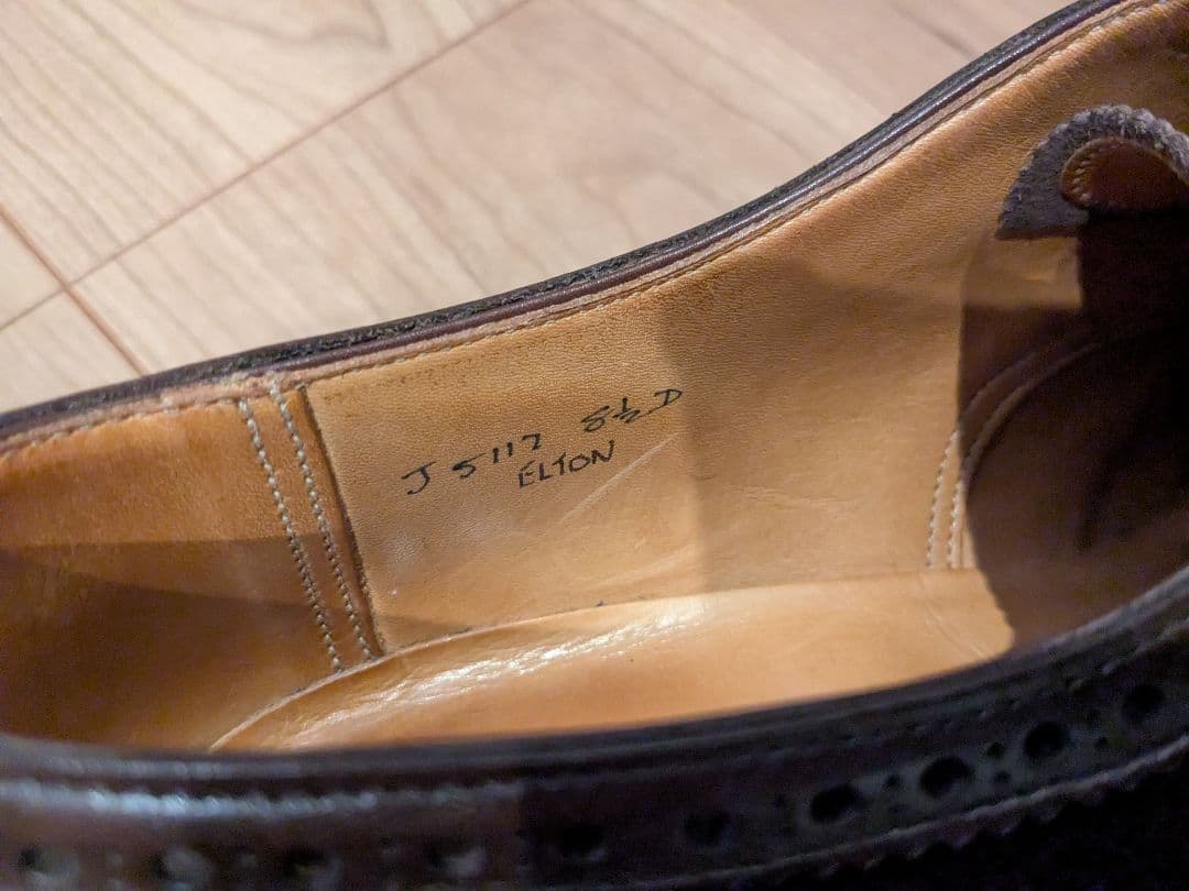 ギンシャリ　ロイドフットウェアマスターロイド コンビフルブローグ