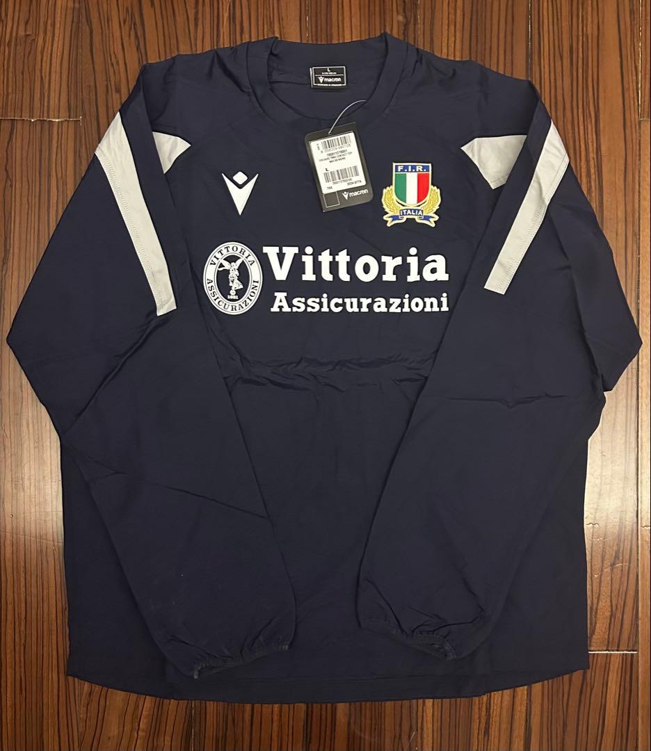 【新品未使用】ラグビー　イタリア代表　ウォームアップジャケット L