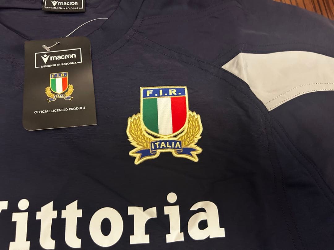 【新品未使用】ラグビー　イタリア代表　ウォームアップジャケット L