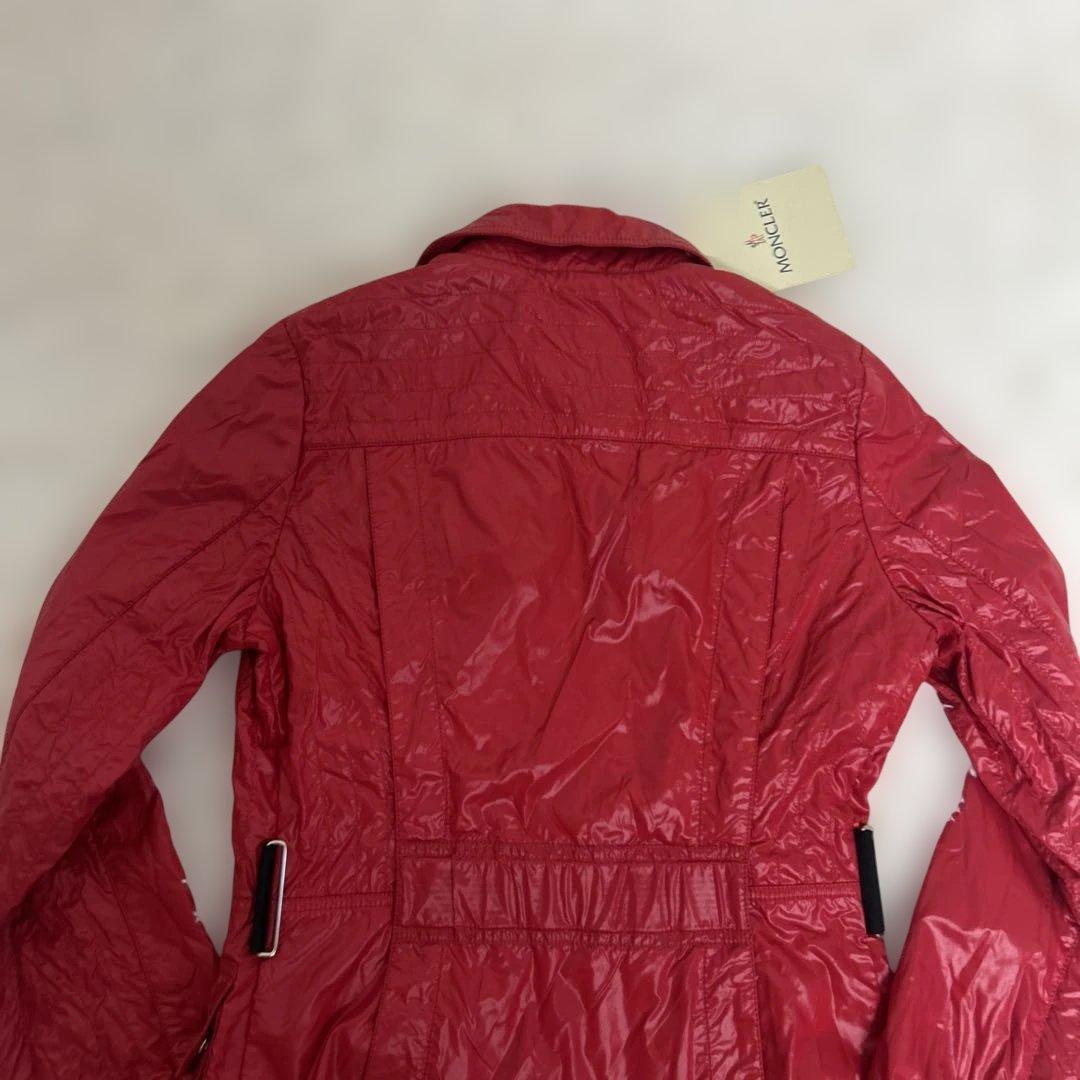 新品タグ付き 正規品　モンクレール ブルゾン ナイロンジャケット レッド　S