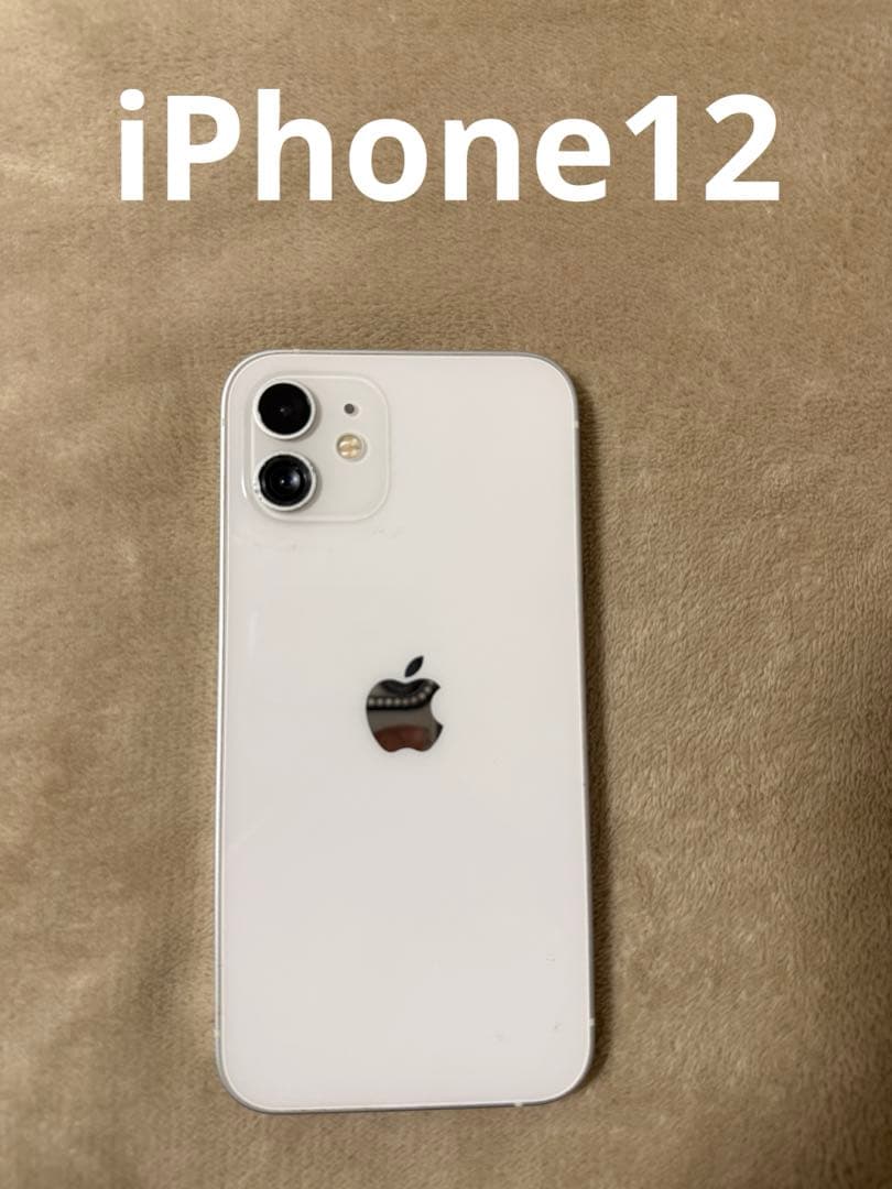 【ジャンク品】Apple iPhone 12 (カメラ故障)
