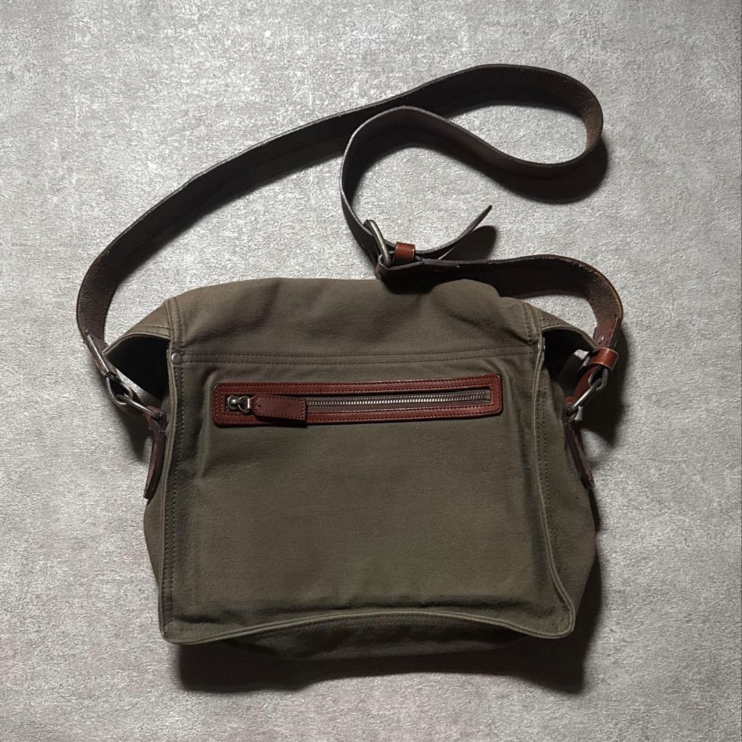 DRIES VAN NOTEN ショルダーバッグ カーキ ブラウン