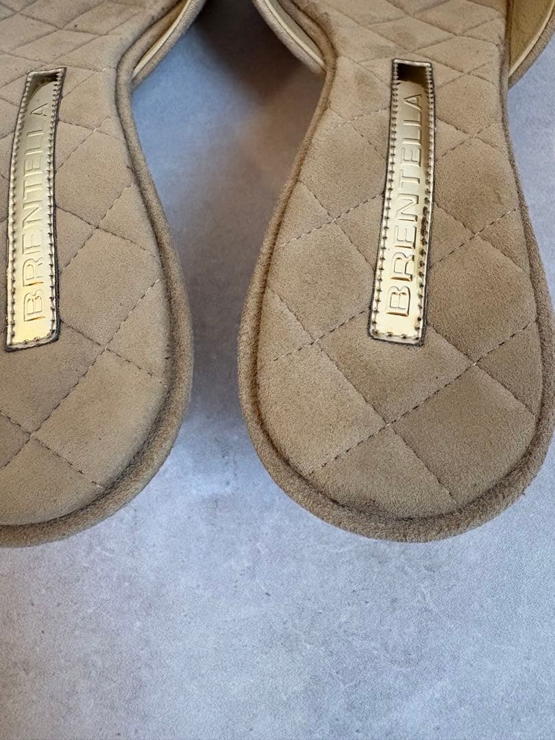 BRENTELLA スエードミュール 37サイズ ¥64,900