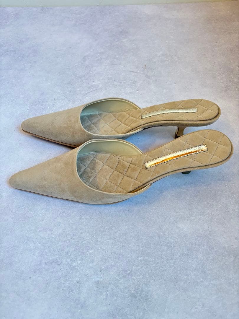 BRENTELLA スエードミュール 37サイズ ¥64,900