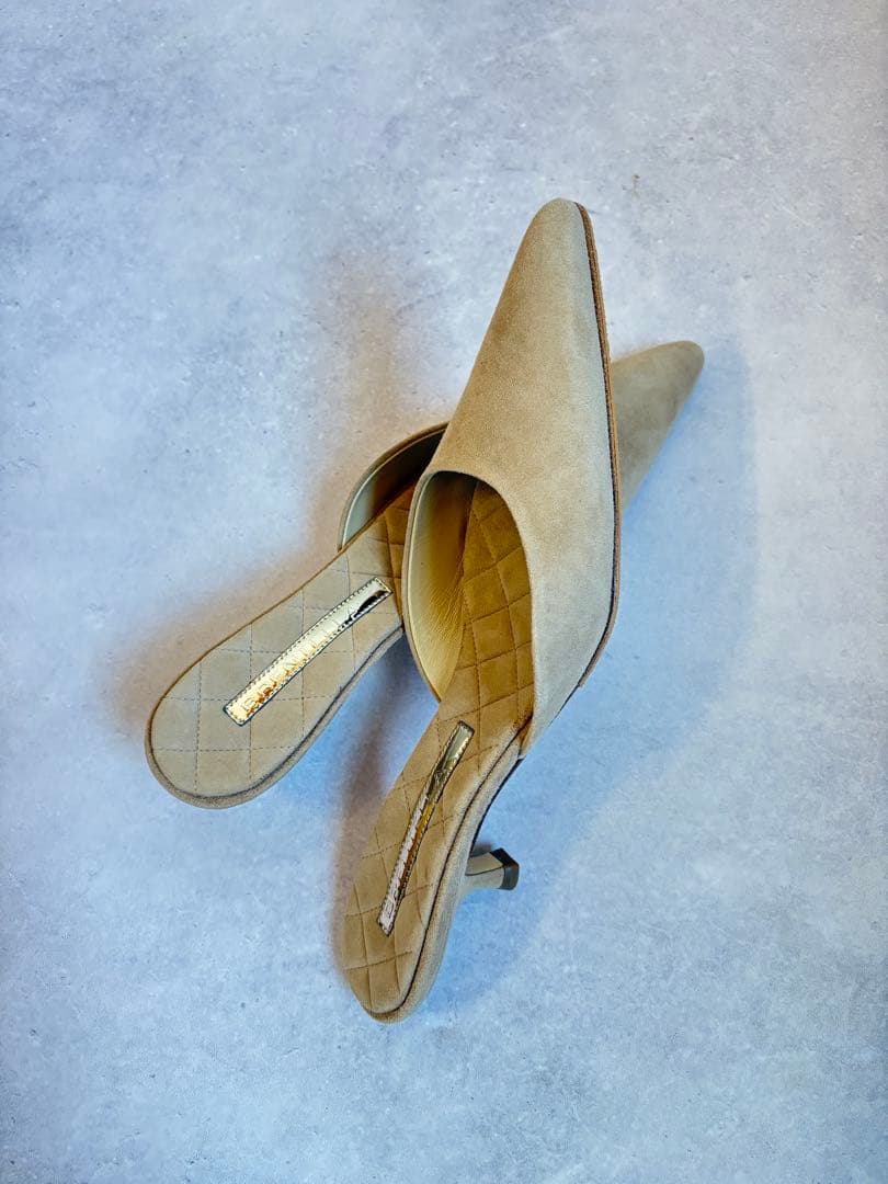 BRENTELLA スエードミュール 37サイズ ¥64,900