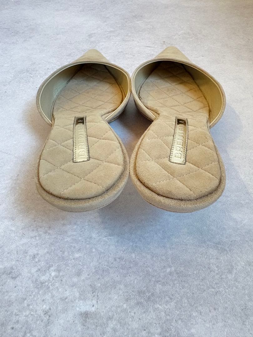BRENTELLA スエードミュール 37サイズ ¥64,900