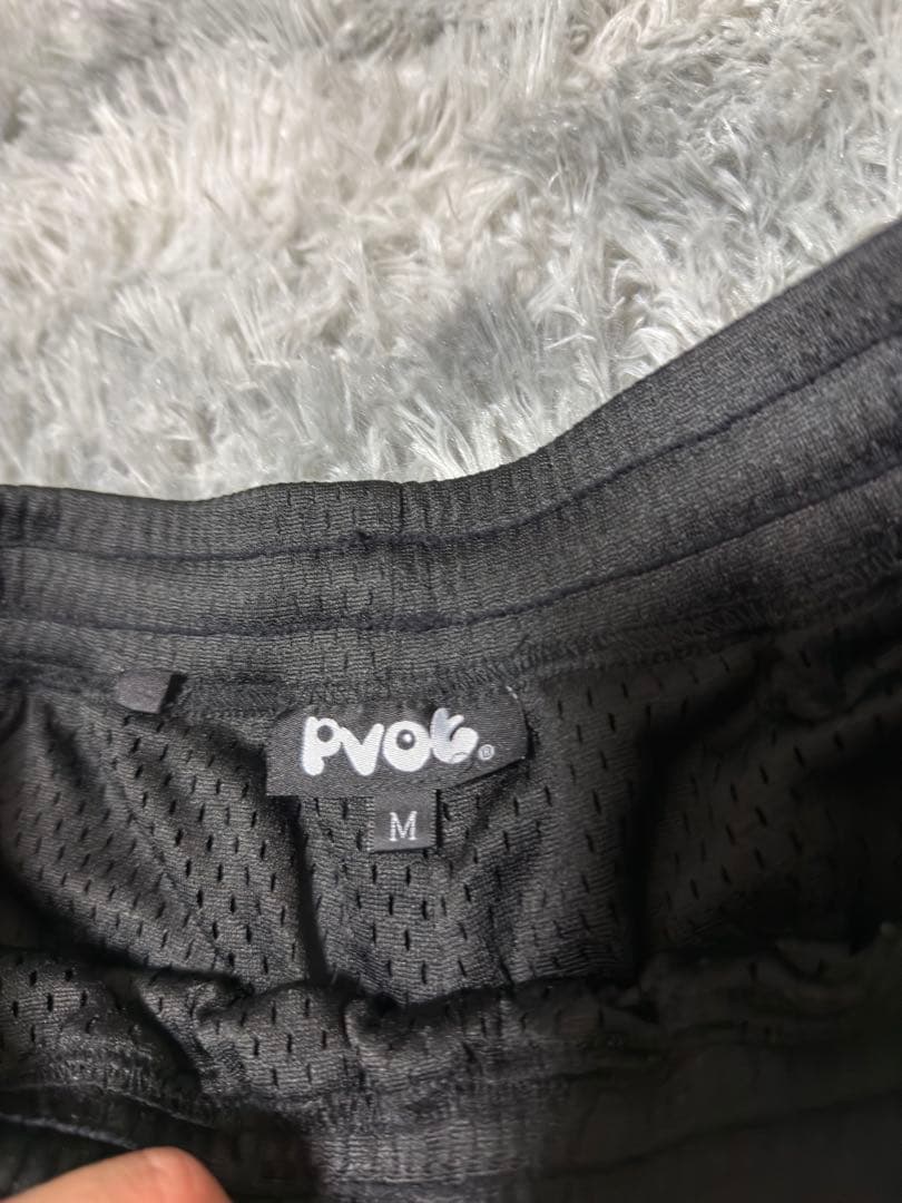 PVOT PRIVE メッシュパンツ M ブラック