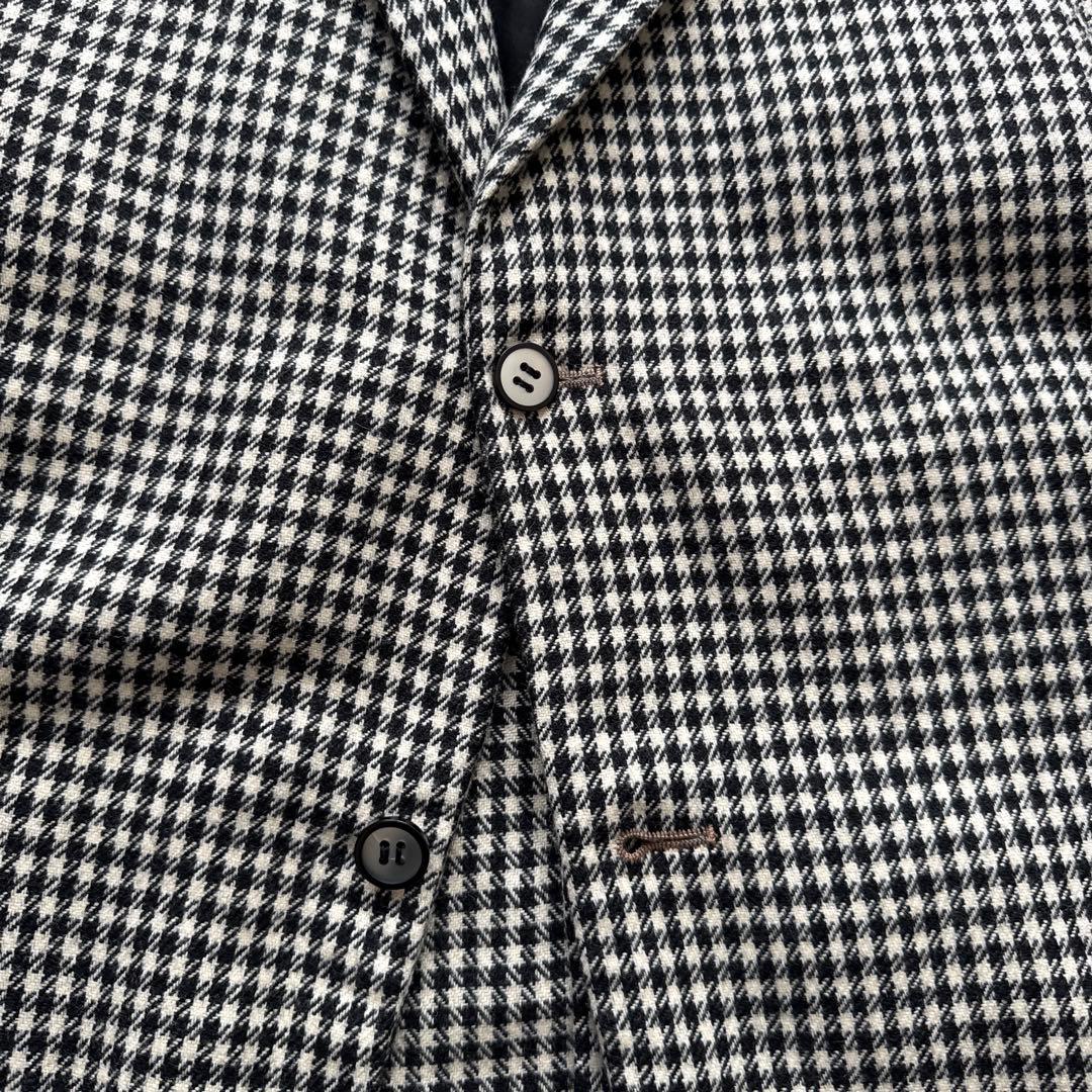 60s ヴィンテージ　テーラードジャケット　千鳥柄　希少