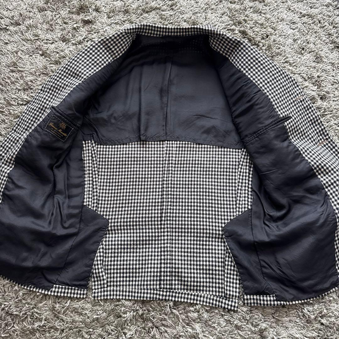 60s ヴィンテージ　テーラードジャケット　千鳥柄　希少