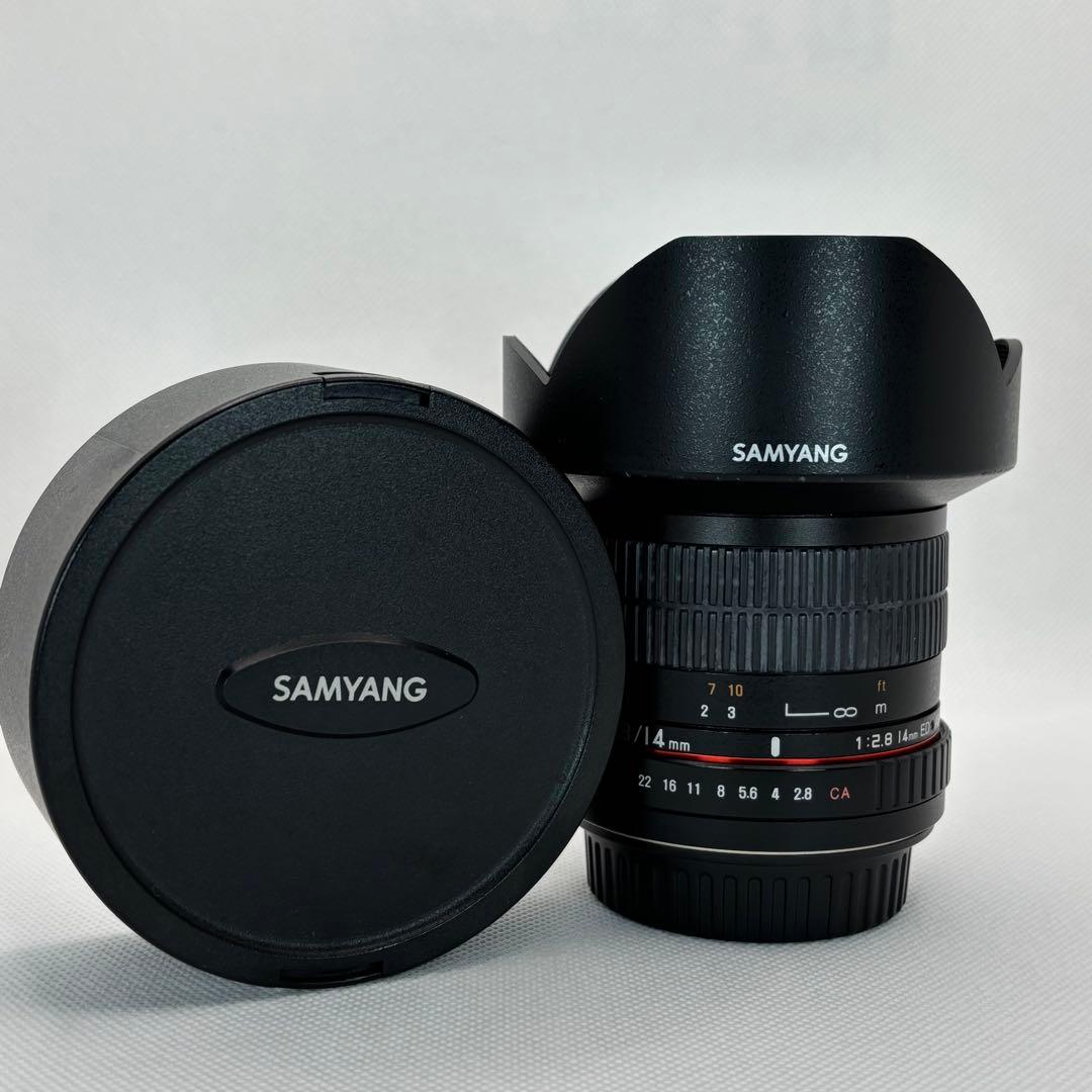 SAMYANG 14mm F2.8 IF ED UMC CANON レンズ