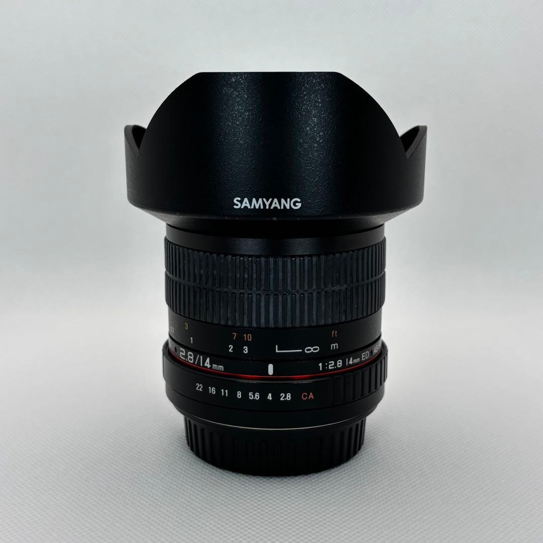 SAMYANG 14mm F2.8 IF ED UMC CANON レンズ