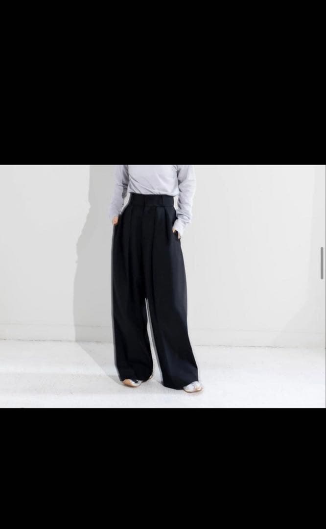 パンツ digne high-waist pants 02