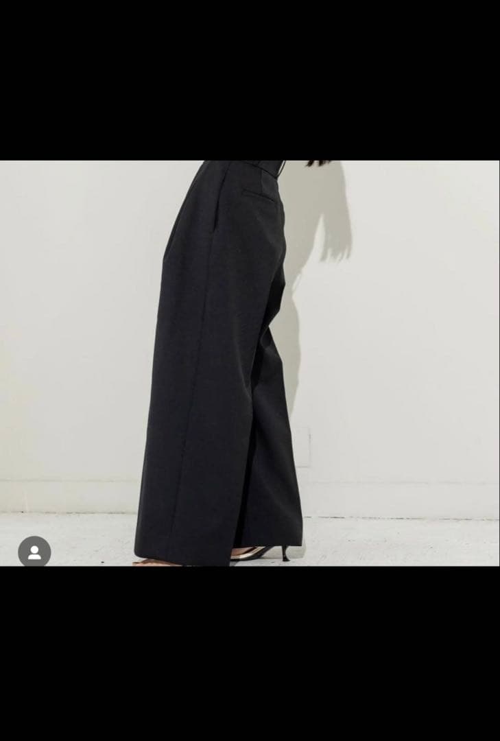 パンツ digne high-waist pants 02