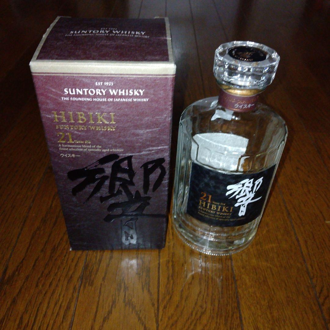 響21年　空瓶　空箱