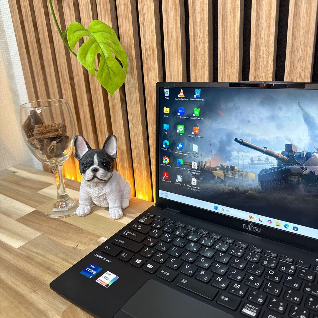 準美品‼️LIFEBOOK☘️最高峰i7☘第11世代☘️フルHD☘最新ノートパソコン
