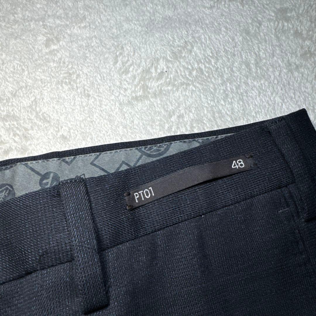 28 春秋　美品　PT01 ピーティーゼロウーノ　ネイビー　48 L