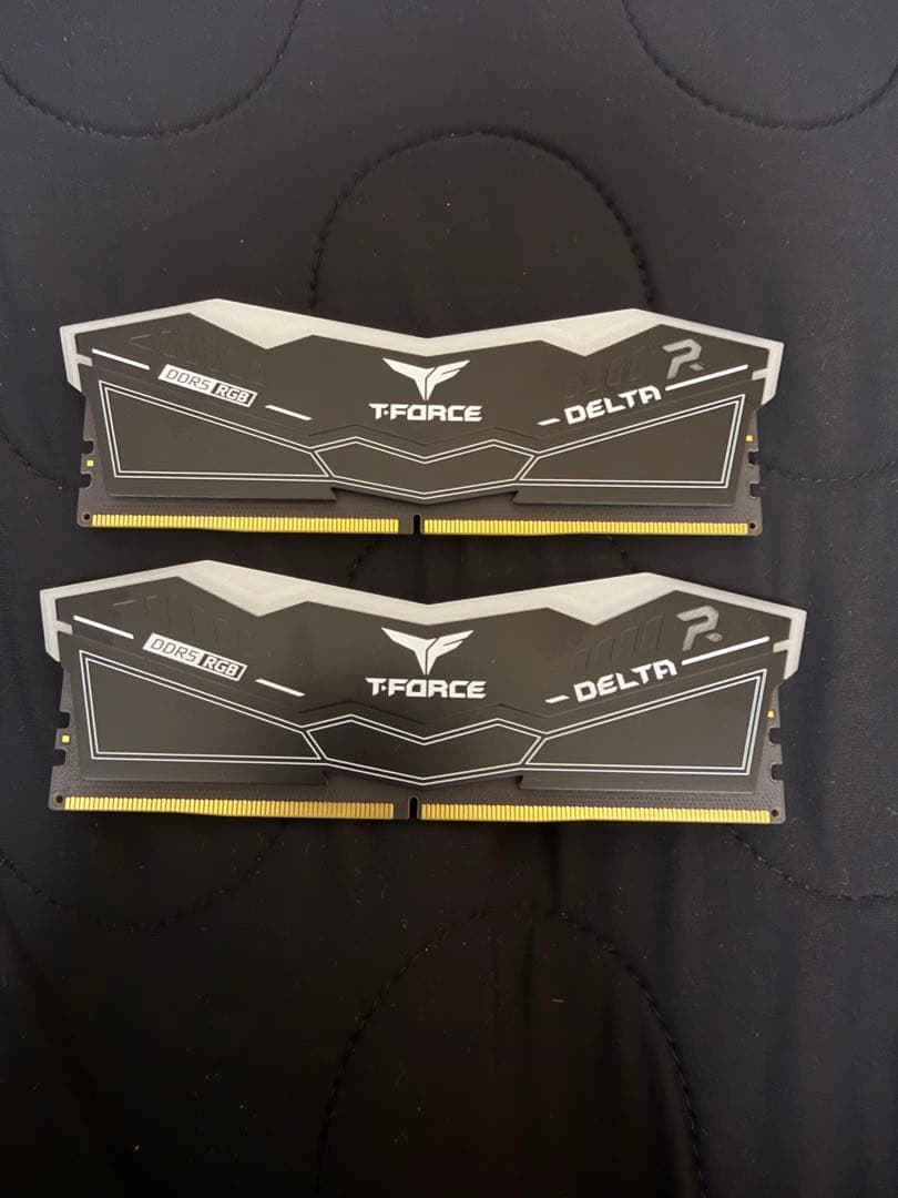 DDR5-6000 32GB(16G×2) Team T-FORCE RGB黒