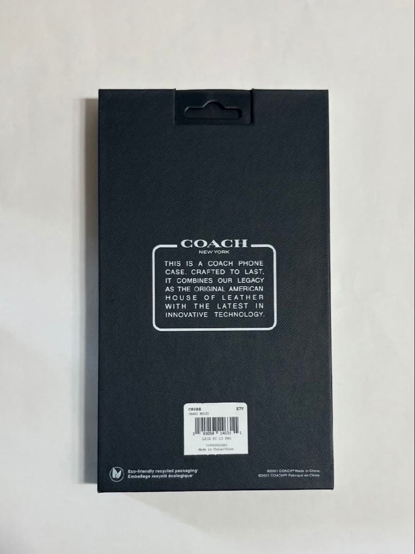 COACH コーチ iPhone13pro 対応ケース ハードケース ブラウン