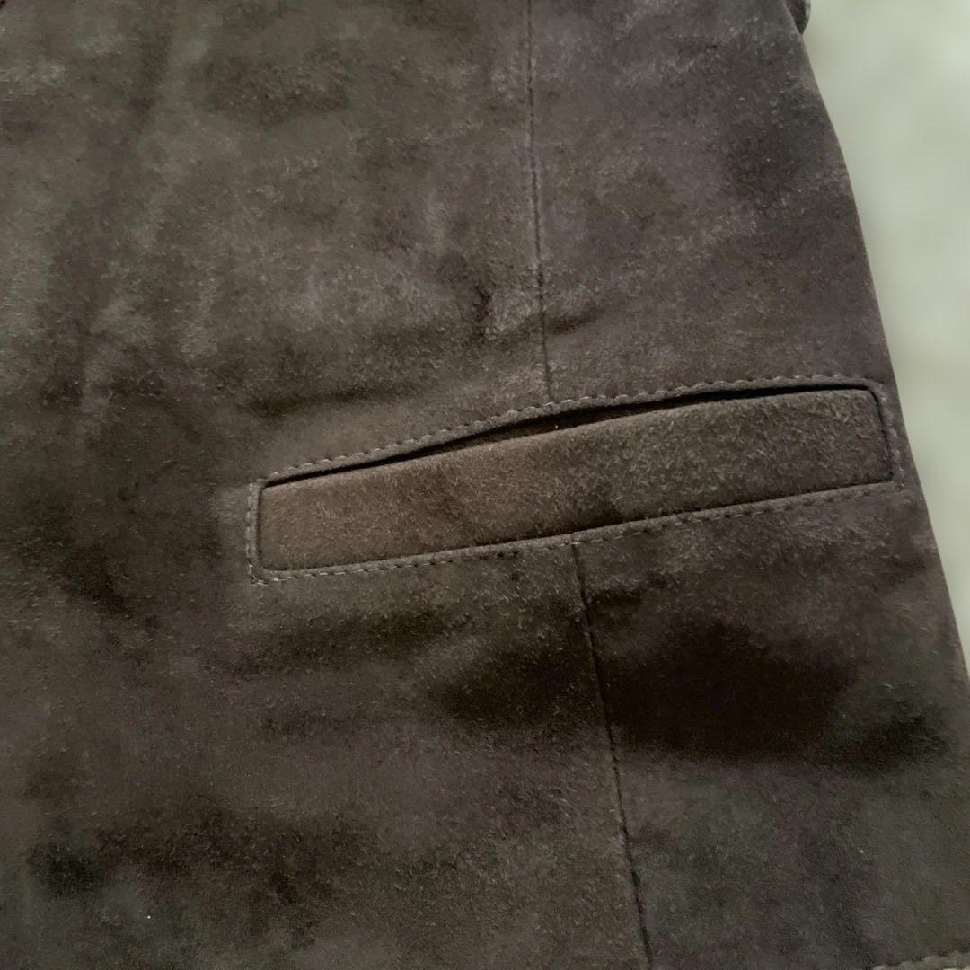 ロ*ズ様 EMMETI di Franco ゴートスキン スエードベスト