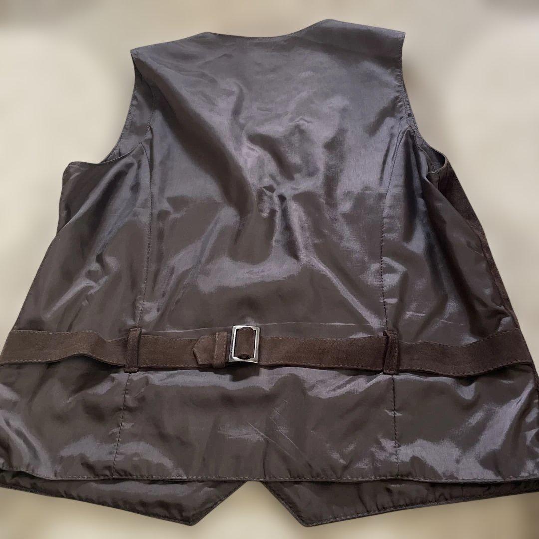 ロ*ズ様 EMMETI di Franco ゴートスキン スエードベスト