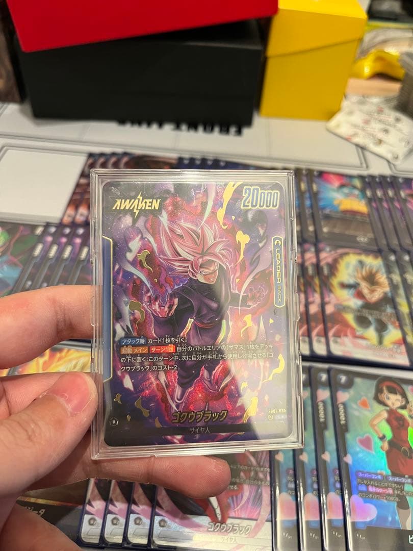 フュージョンワールド　ゴクウブラック　構築済みデッキ　ほぼ全部パラレル