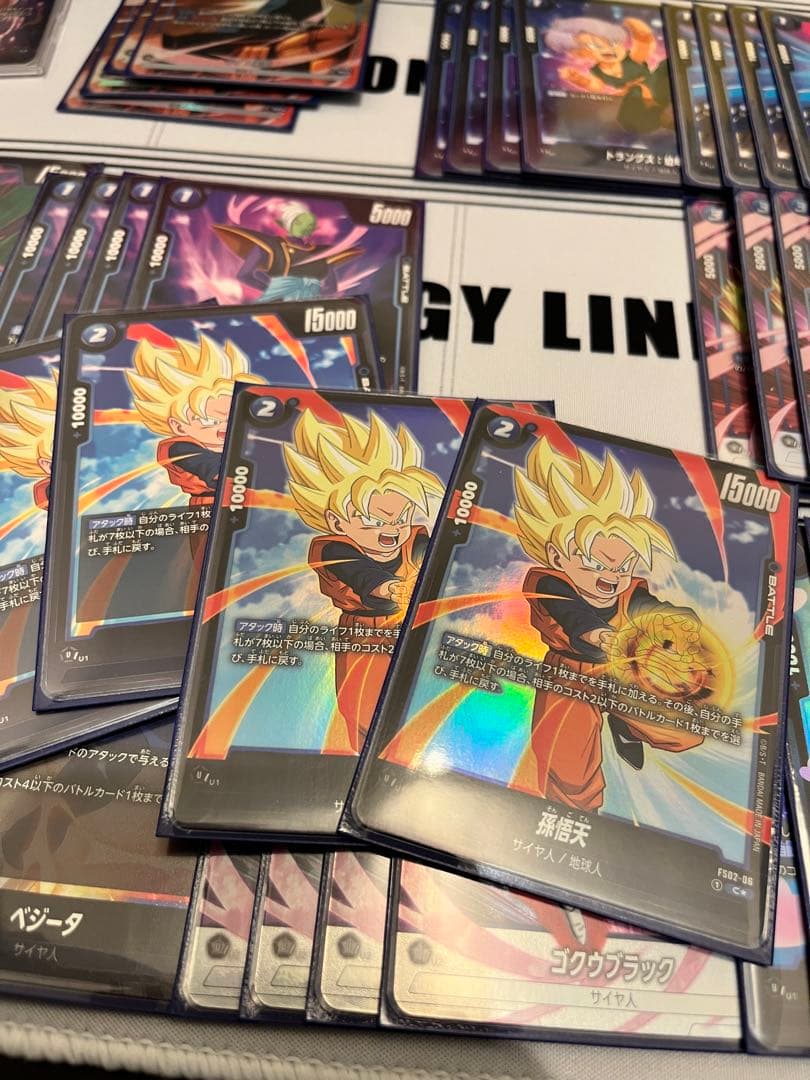 フュージョンワールド　ゴクウブラック　構築済みデッキ　ほぼ全部パラレル