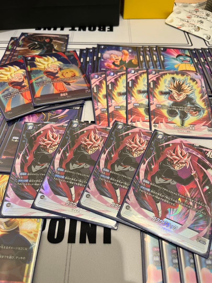 フュージョンワールド　ゴクウブラック　構築済みデッキ　ほぼ全部パラレル