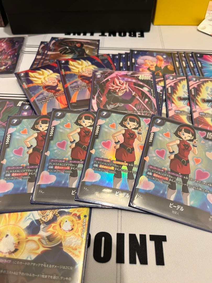 フュージョンワールド　ゴクウブラック　構築済みデッキ　ほぼ全部パラレル