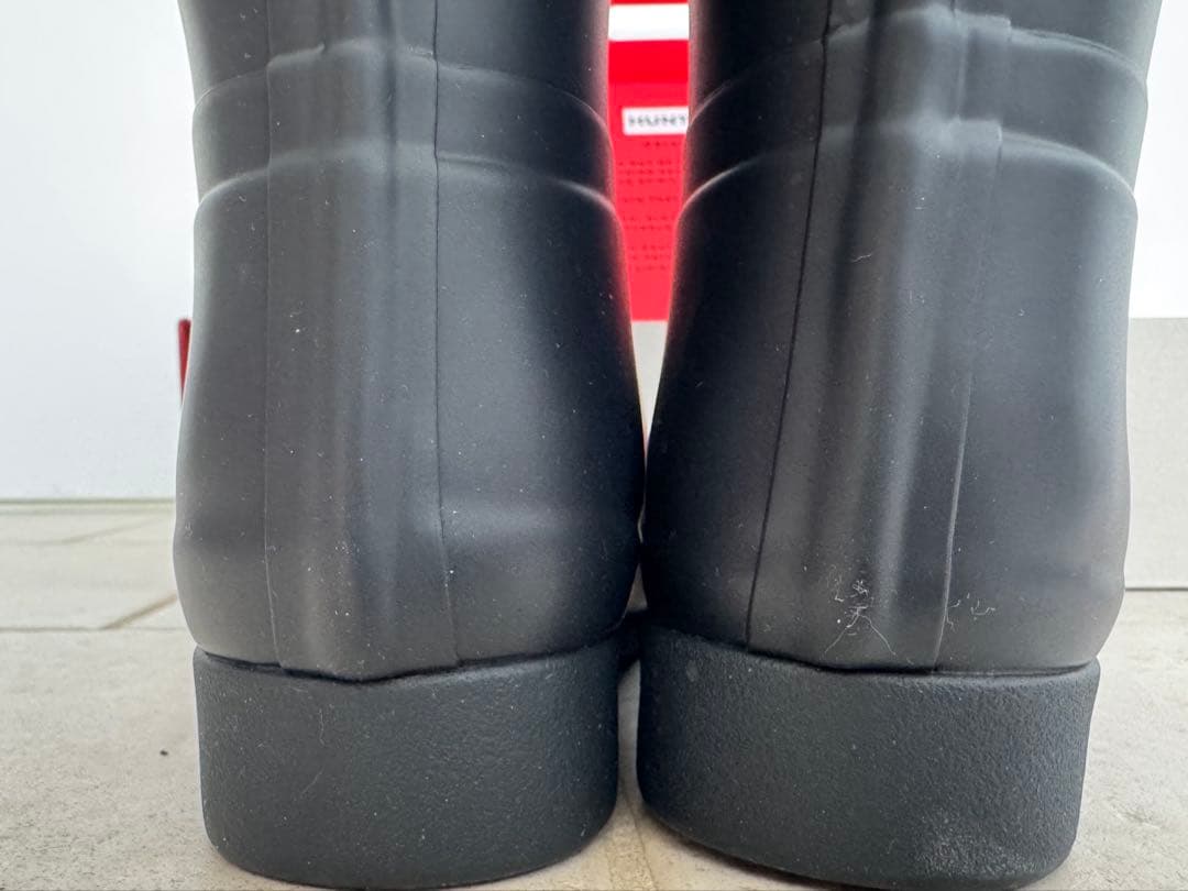 HUNTER ネイビーレインブーツ　ネイビー　24㎝