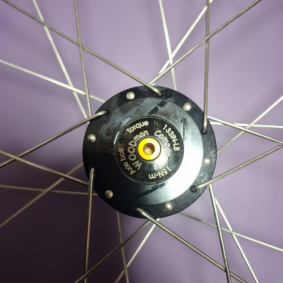 ALEXRIMS DA16 ２０インチ　ウッドマン　ハブ　２本セット