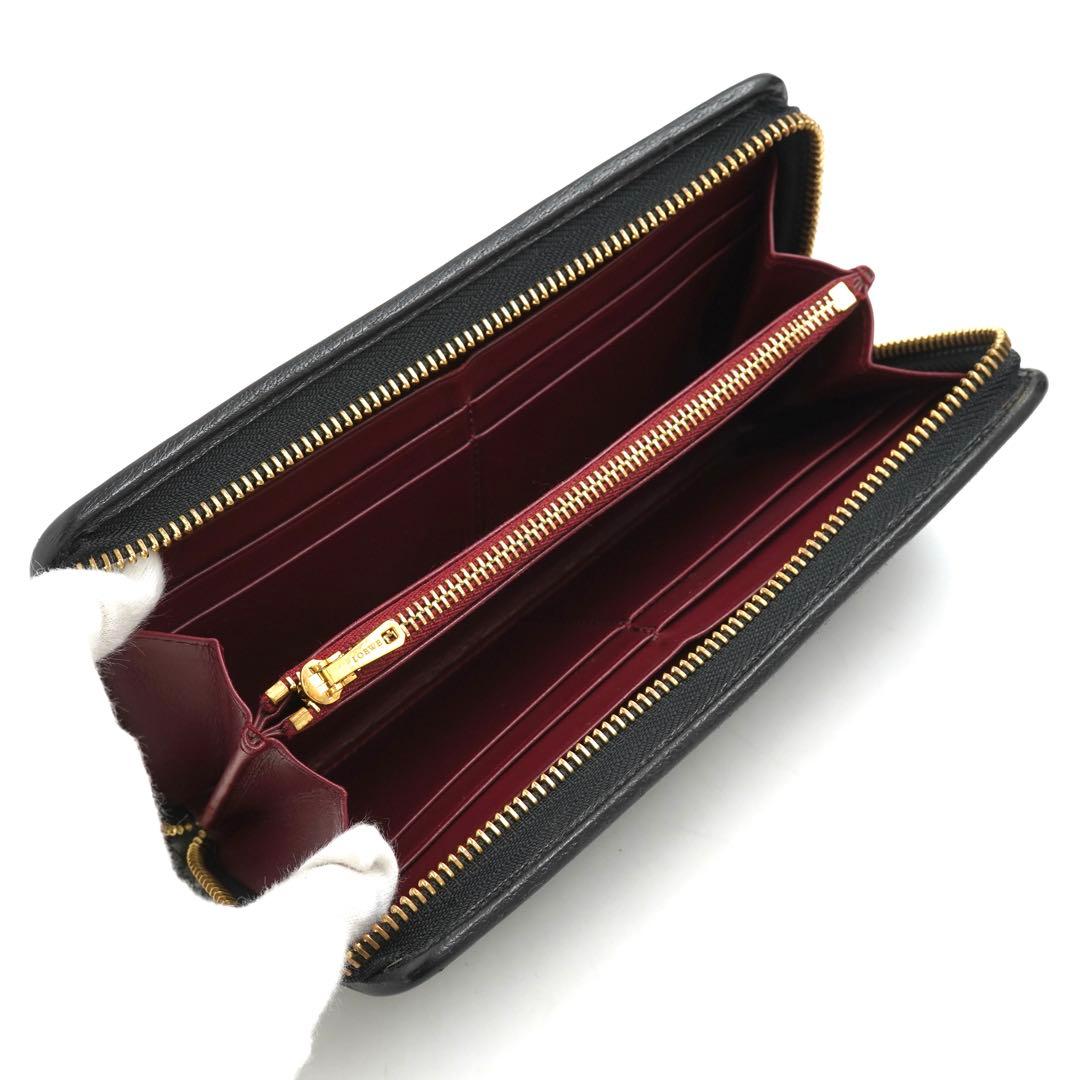 ✨未使用に近い✨　LOEWE 長財布　アナグラム　アマソナ　南京錠　バイカラー