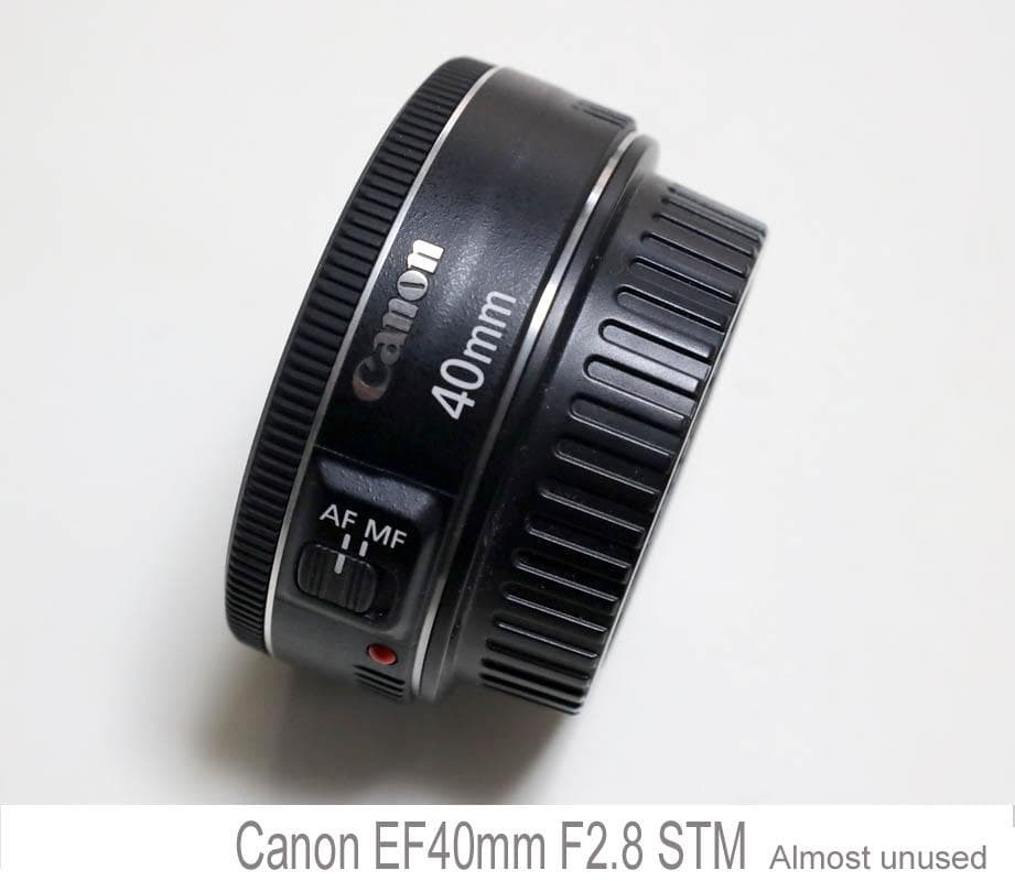 Canon EF40mm F2.8 STM レンズ ほぼ新品