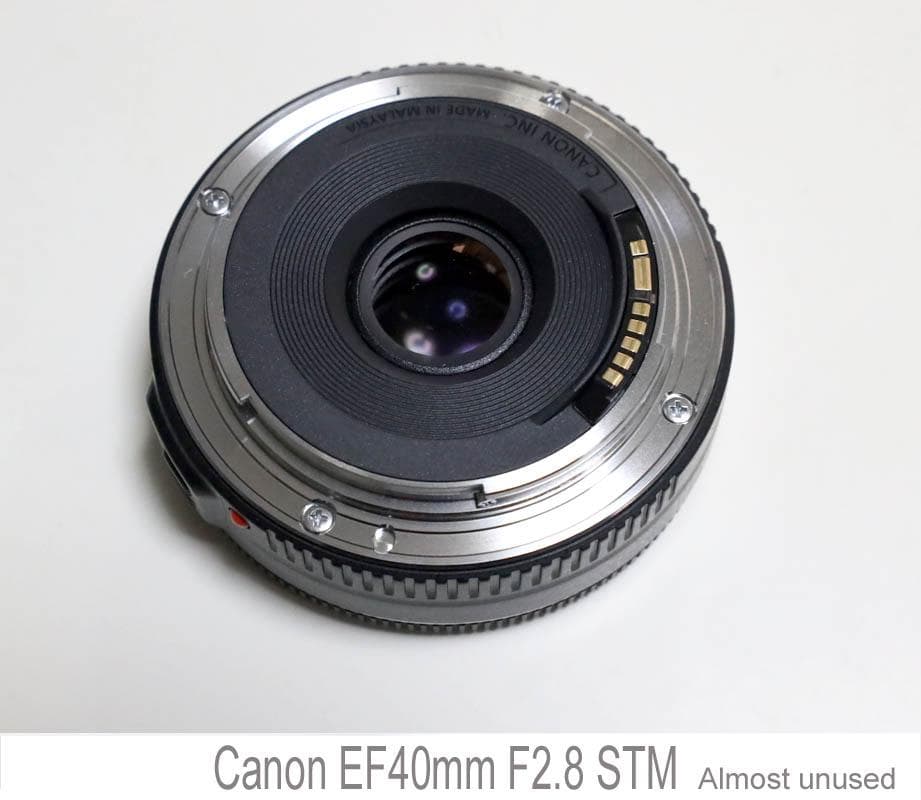 Canon EF40mm F2.8 STM レンズ ほぼ新品