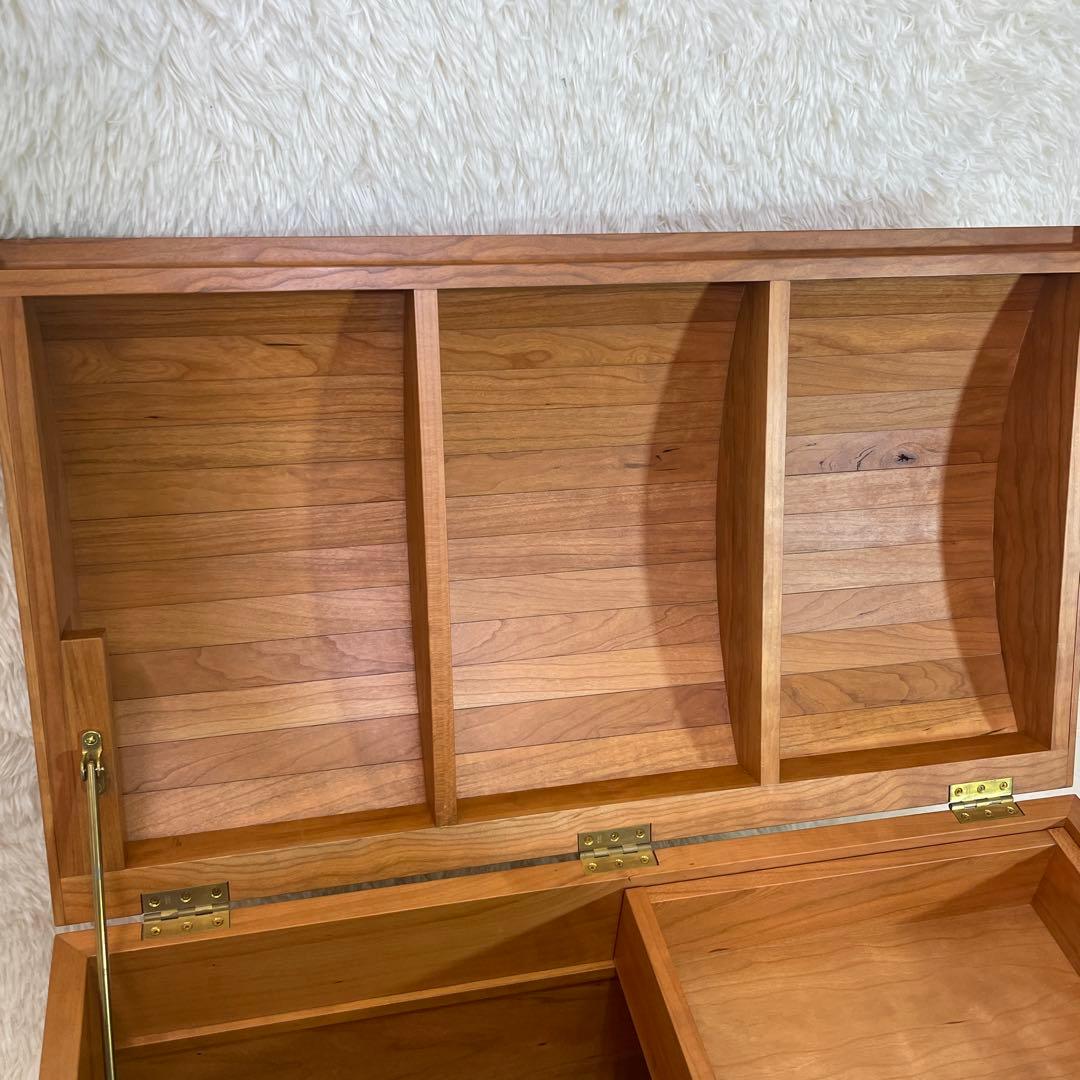 木製宝箱　木箱　おもちゃ箱　コンテナ　アンティーク