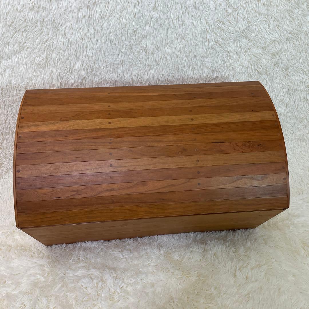 木製宝箱　木箱　おもちゃ箱　コンテナ　アンティーク