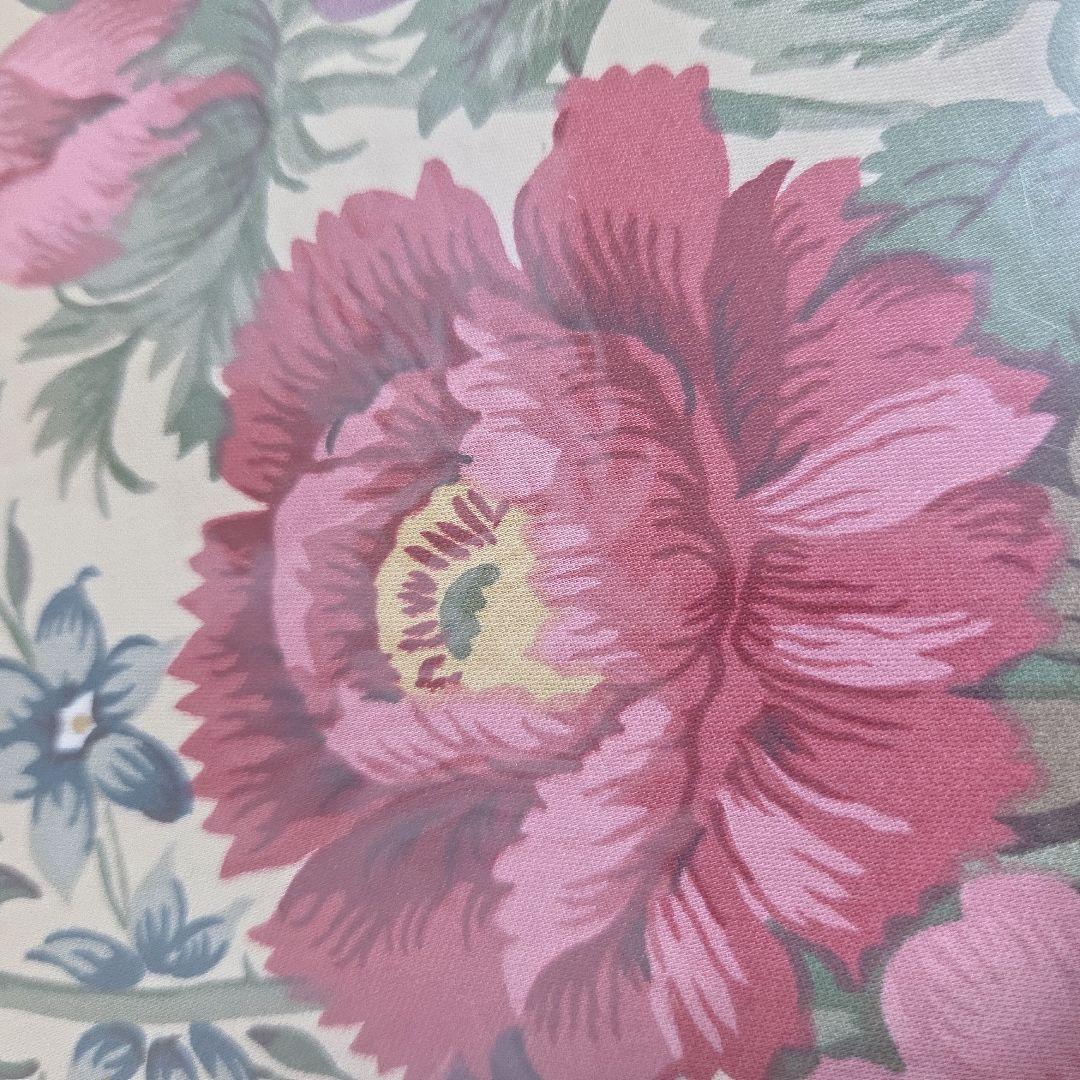 Sanderson 花柄 掛け布団カバー 150×210　 L字ファスナー