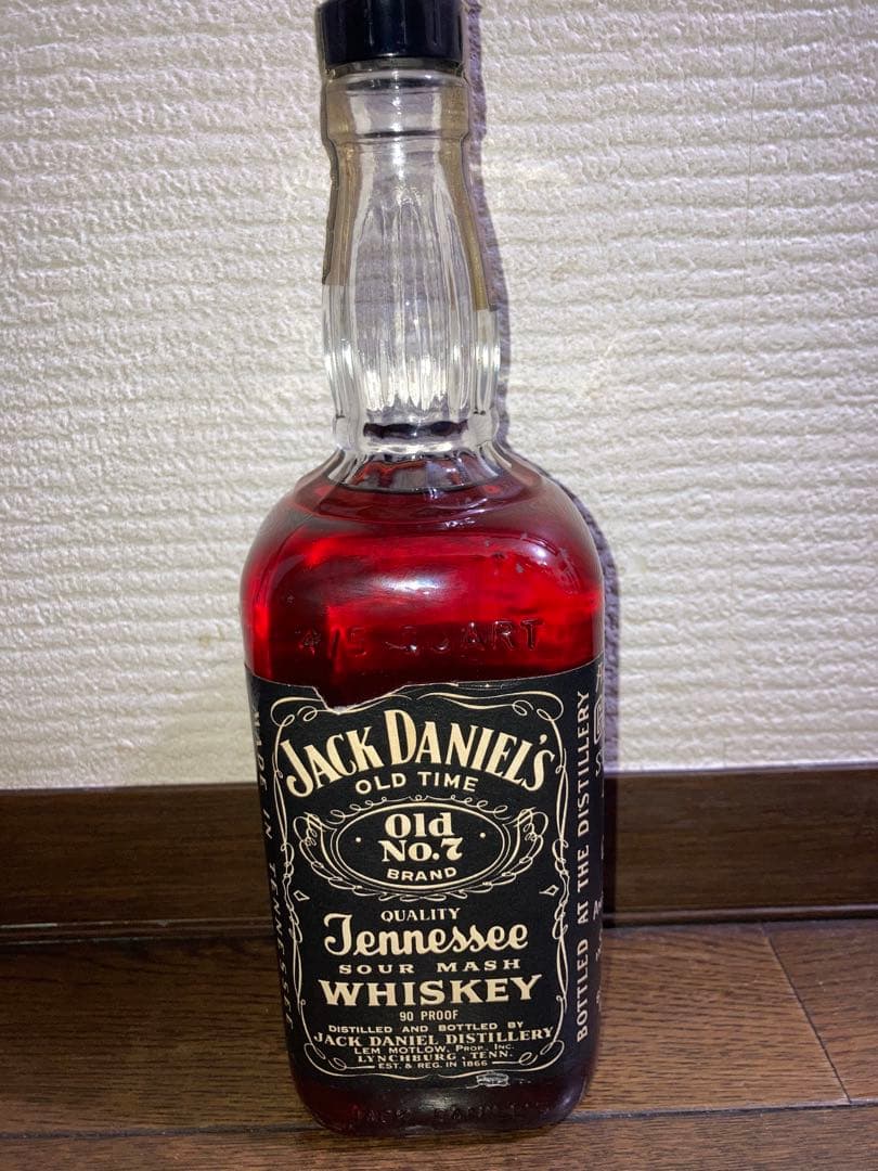 未開栓古酒ジャックダニエル特級時代青封印1973年製造