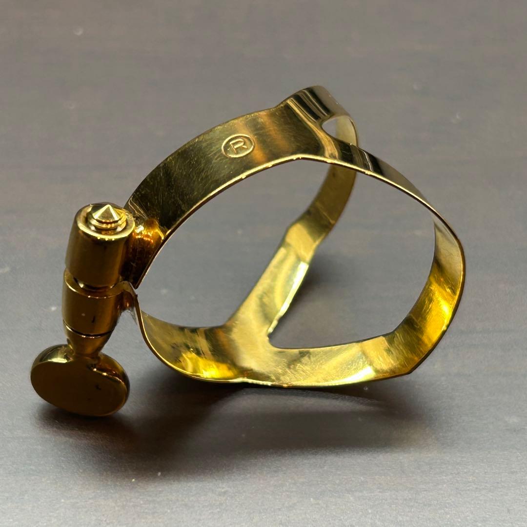 Selmer テナーサックス用リガチャー 金メッキ 中古品