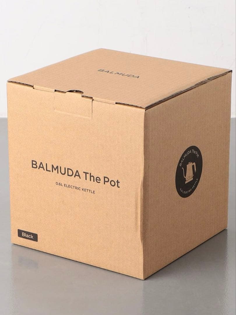 【新品未開封】BALMUDA The Pot 3 BLACK
