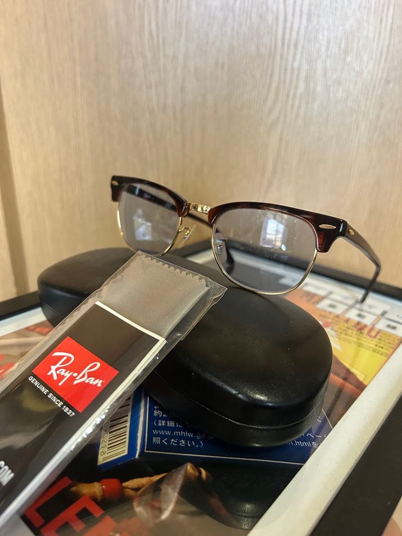 美品★レイバン★クラブマスター