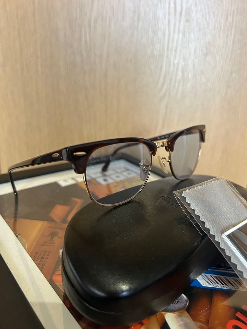 美品★レイバン★クラブマスター