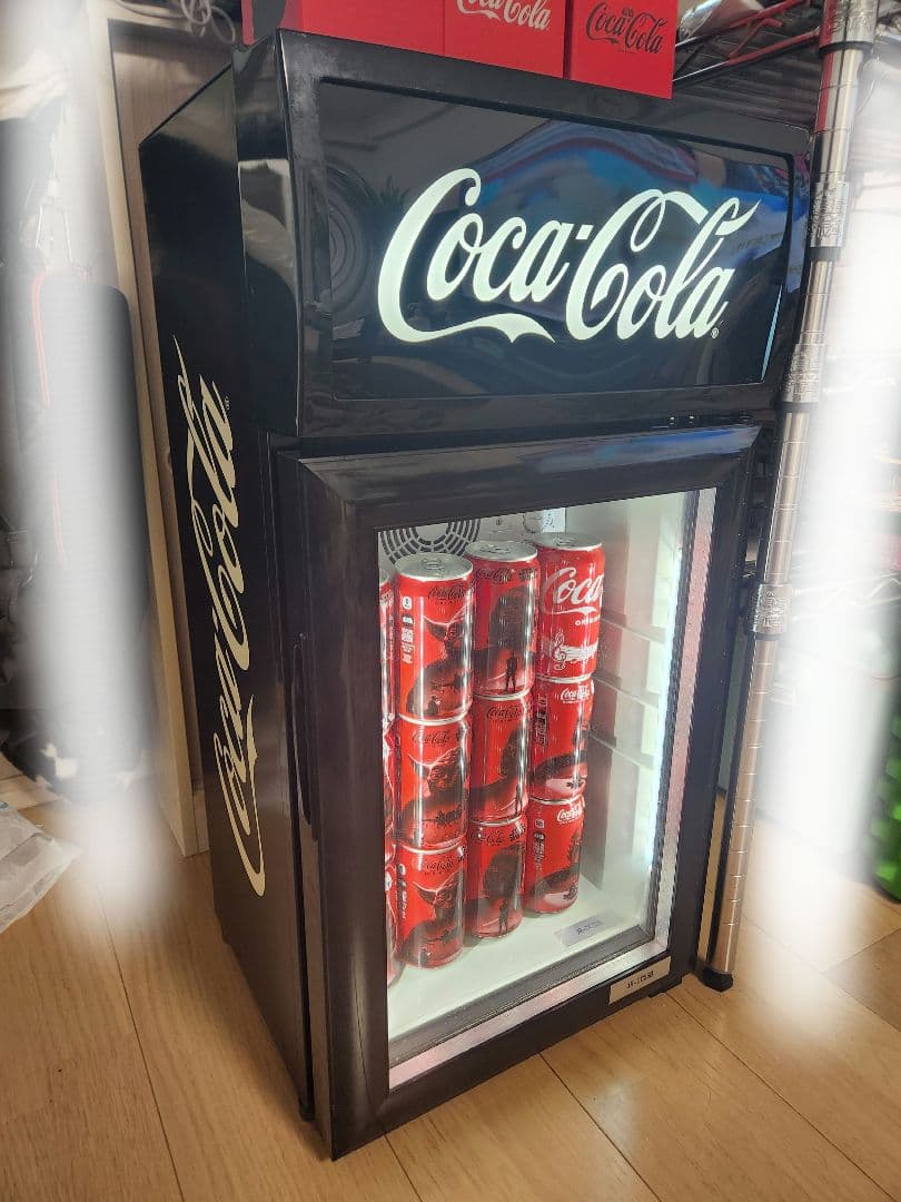 【コカコーラ 冷蔵庫】 JR-CC25B 非売品2016年製