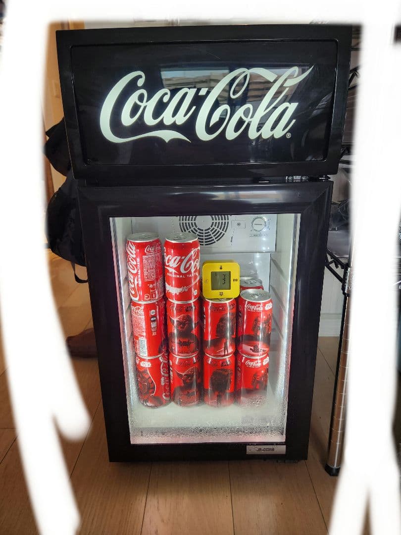 【コカコーラ 冷蔵庫】 JR-CC25B 非売品2016年製