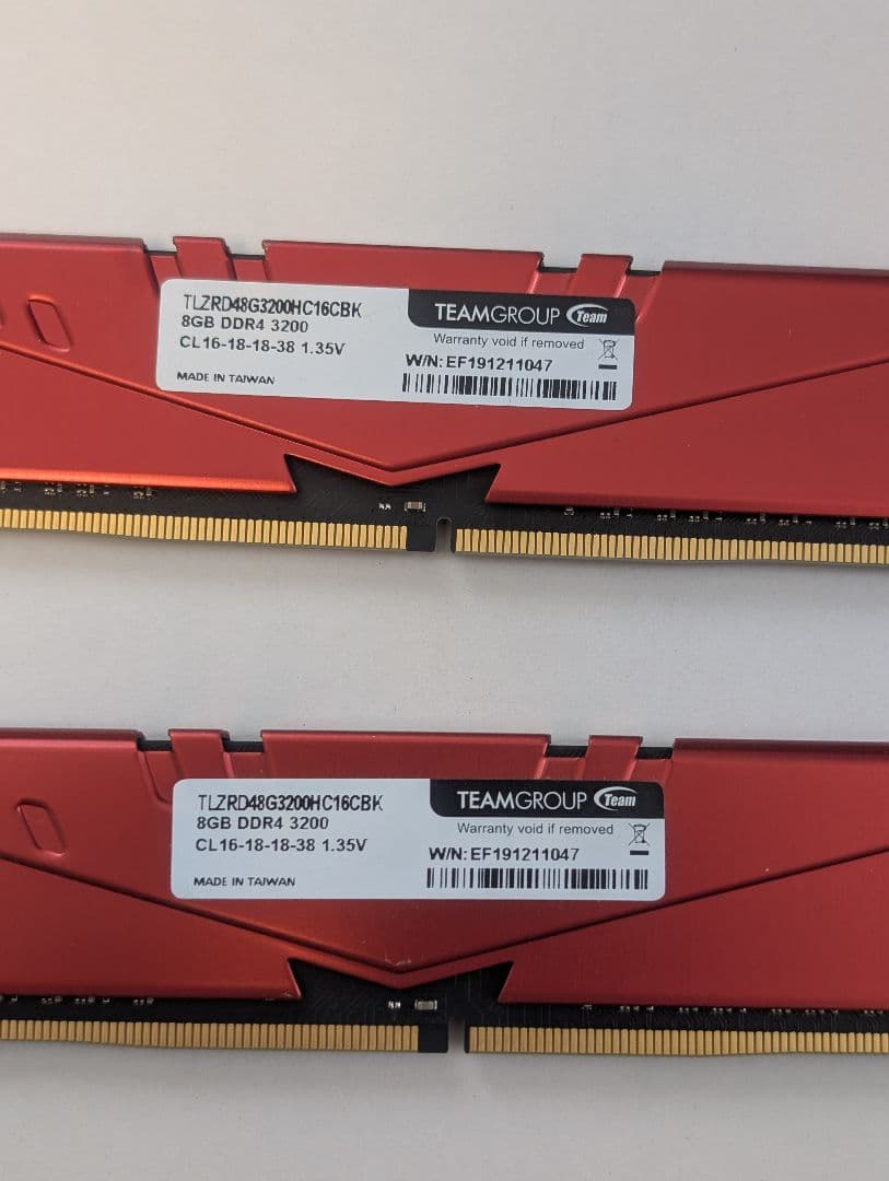 CPUメモリ　DDR4 3200 8G 2枚